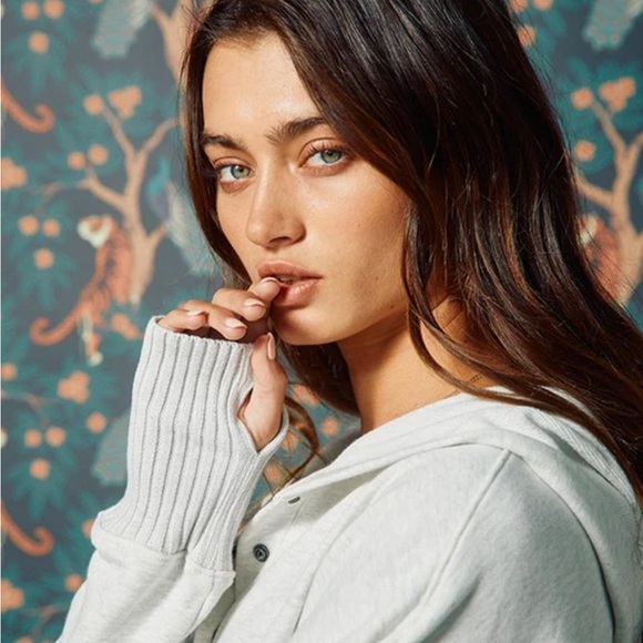 Bucketlist Washed French Terry Oversized Hoodie - Picture 11 of 12